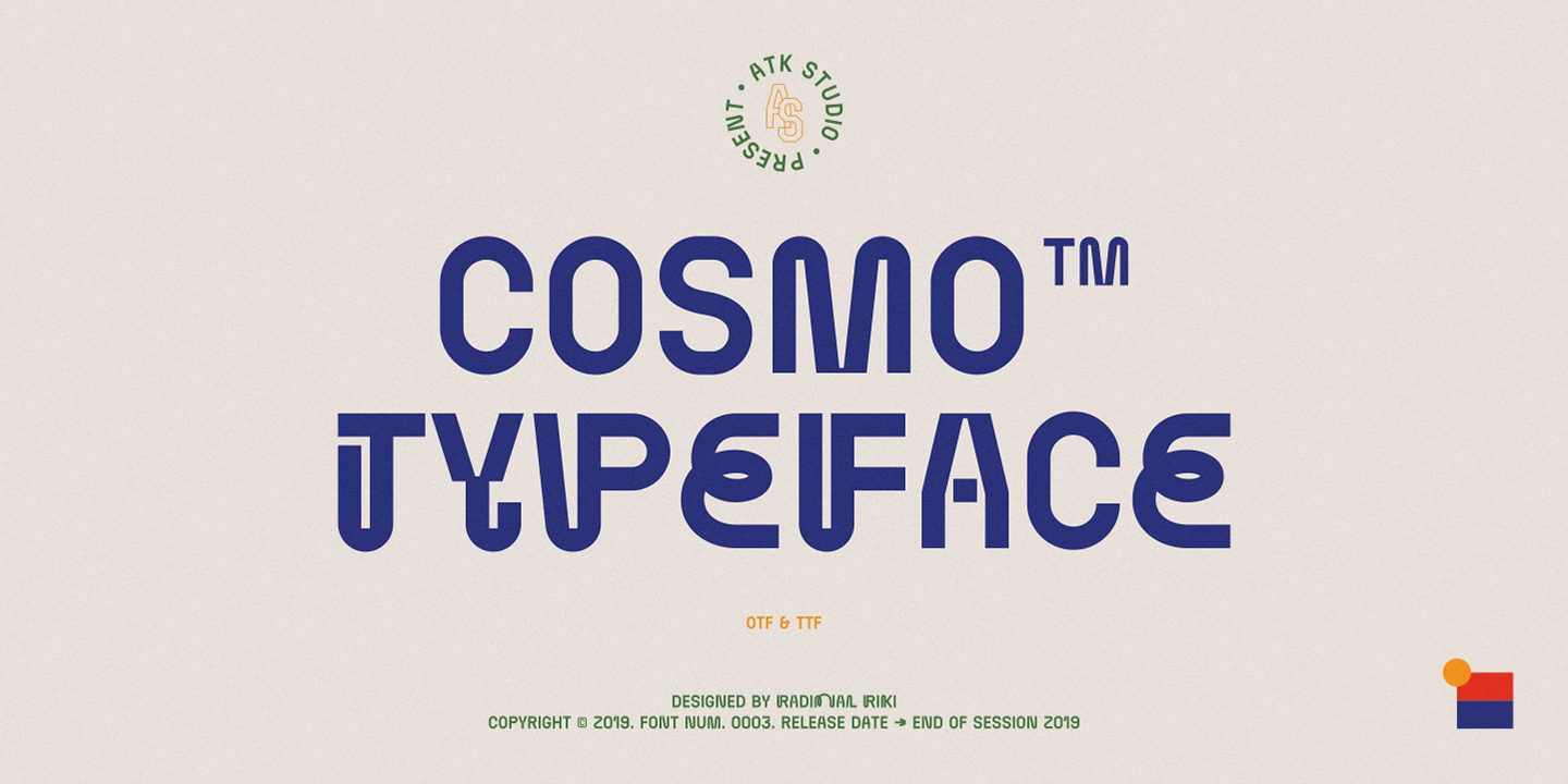 Cosmo Display Font